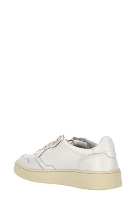 White leather/fabric/rubber Action low-top sneakers Autry | AULMLL15WHT/WHT