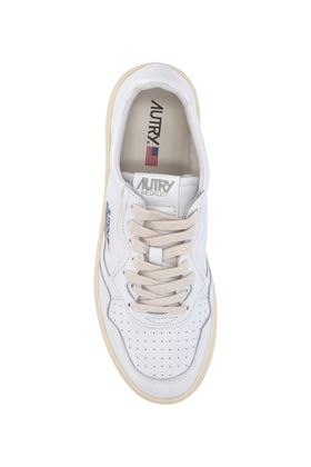 White leather/fabric/rubber Action low-top sneakers Autry | AULMLL15WHT/WHT