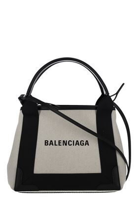 NAVY XS WOMEN'S CABAS BAG IN BLACK Balenciaga | 3903462HH3N9260