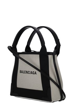 NAVY XS WOMEN'S CABAS BAG IN BLACK Balenciaga | 3903462HH3N9260