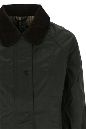 Sage green single-breasted wax jacket Barbour | LWX0667LWXSG91