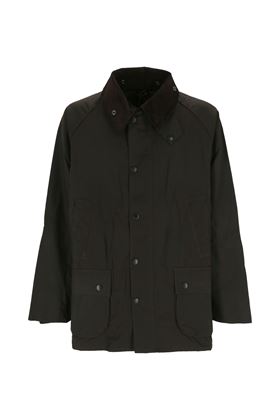 Giacca Bedale in cotone cerato verde Barbour | MWX0010MWXOL71