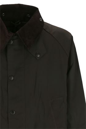 Giacca Bedale in cotone cerato verde Barbour | MWX0010MWXOL71