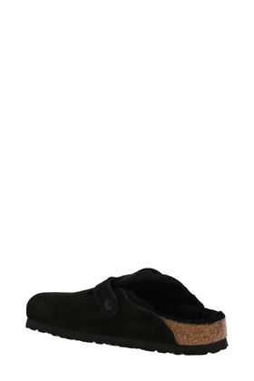 Pantofole in montone Boston Birkenstock | 259883BLACK/BLACK