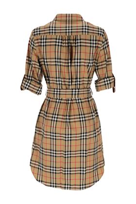 Vintage check tie-waist shirt dress Burberry | 8024585X