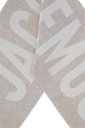 intarsia-knit logo scarf Jacquemus | 226AC4355007015