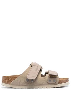 Kyoto sandals with hook and loop closures Birkenstock | 1025695TAUPE