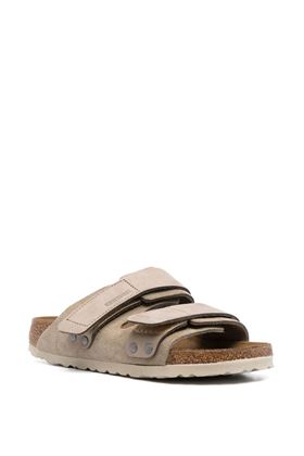 Sandali Kyoto con chiusure a strappo Birkenstock | 1025695TAUPE