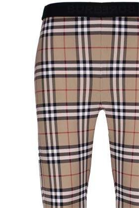 Brown vintage check leggings Burberry | 8049478X