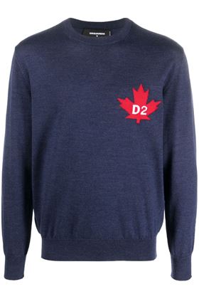 fine-knit crew-neck jumper Dsquared2 | S74HA1371S18332962