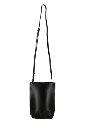 embossed-logo crossbody bag Ganni | A3591099