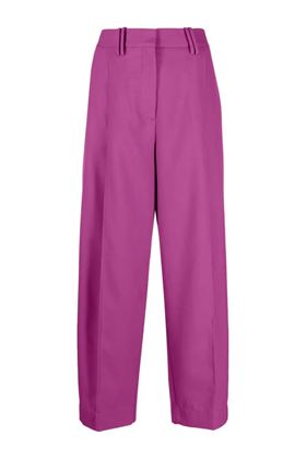 Pleated straight-leg trousers GANNI | F7998520