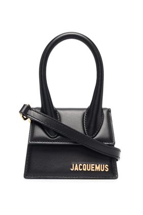 Black calf leather Le Chiquito mini tote bag JACQUEMUS | 213BA0013000990