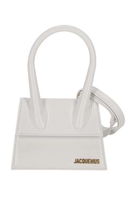 White leather Le Chiquito top-handle bag Jacquemus | 213BA0023000100