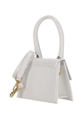 White leather Le Chiquito top-handle bag Jacquemus | 213BA0023000100