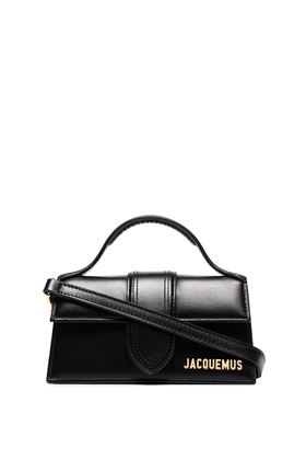 Borsa tote in pelle nera Le Bambino Jacquemus | 213BA0063000990