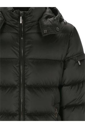 Detachable-hood padded-design jacket Moorer | BRETTSHU0001