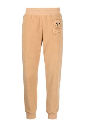 Pantaloni cropped con dettaglio orsetto MOSCHINO | 03235526A1018