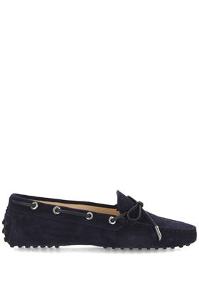 Dark-blue suede Gommino driving loafers TODS | XXW0FW05030CKO0HZ0