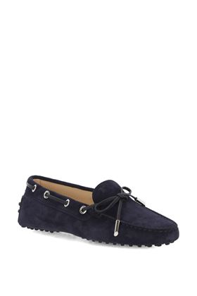 Mocassini Gommino in pelle scamosciata blu scuro Tod'S | XXW0FW05030CKO0HZ0