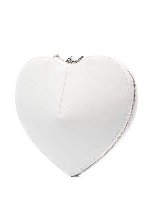 Borsa a tracollo bianca a forma di cuore Alaia | AA1P003C0Y75010