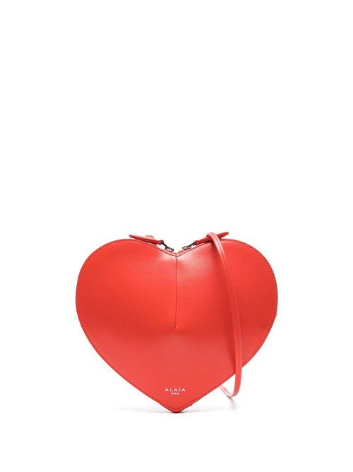 Red heart-shaped bag Alaia | AA1P003C0Y75385