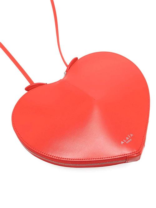 Borsa rossa a forma di cuore Alaia | AA1P003C0Y75385