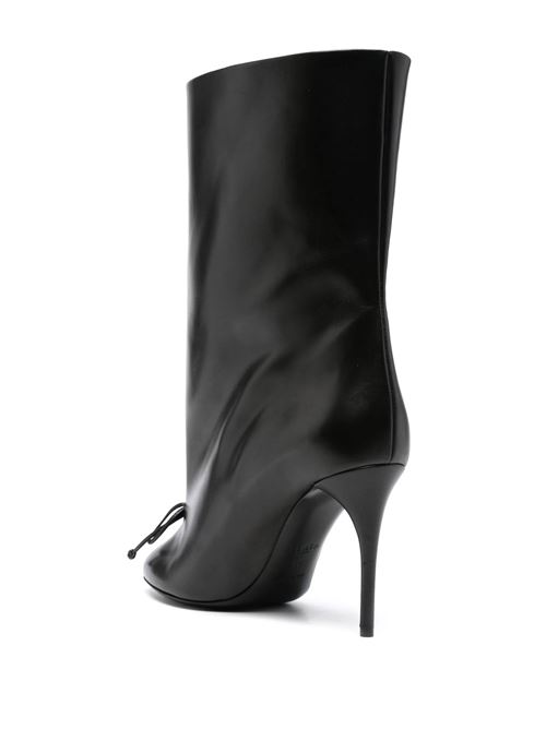 smooth leather boot with bow Alaia | AA3B096CK122999