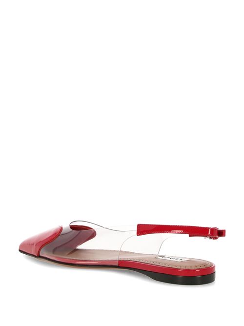 Heart ballerinas Alaia | AA3E047CK150331