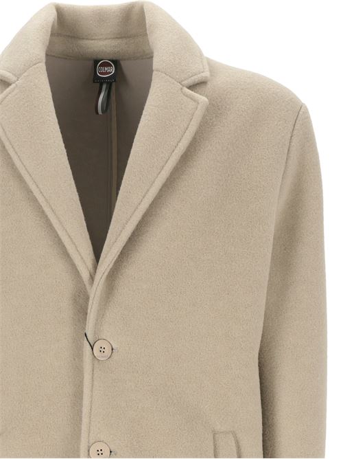 Ecru coat with brushed effect Colmar | 1194R3WW673