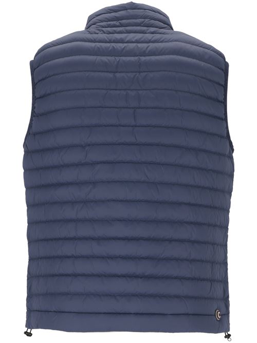 Gilet imbottito in piuma blu Colmar | 1278P8VX674