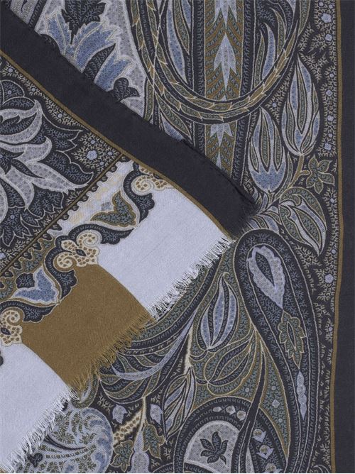 Scarf with jacquard paisley print ETRO | MATA0007AK314X0880