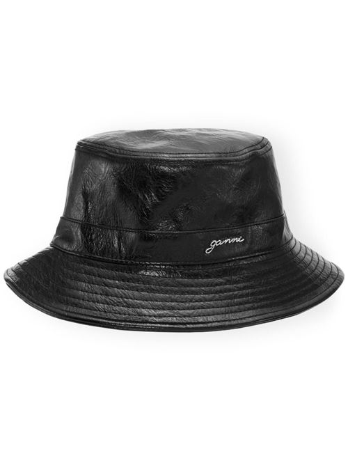 Cappello bucket con applicazione Ganni | A6192099