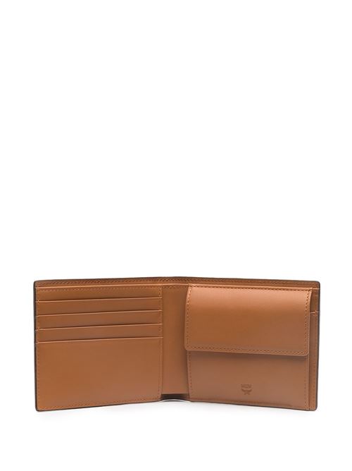 Bifold Wallet w/ Coin Pocket in Visetos MCM | MXSAAVI01CO