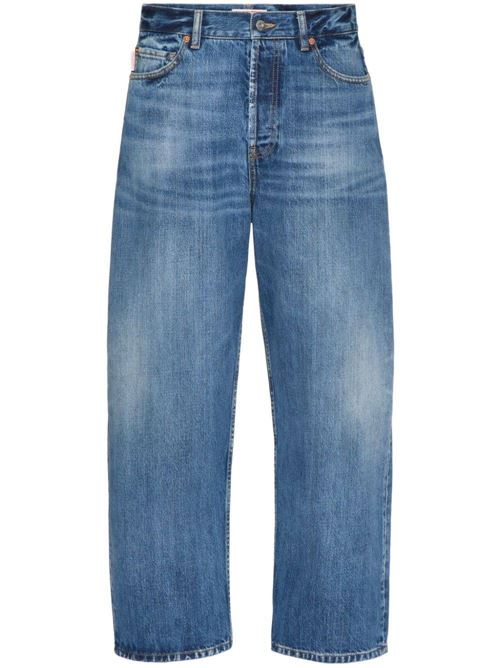 Relaxed fit jeans with patch VALENTINO GARAVANI | 5V0DE03YAEL558