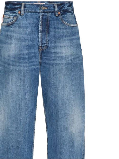 Jeans taglio comodo con applicazione VALENTINO GARAVANI | 5V0DE03YAEL558