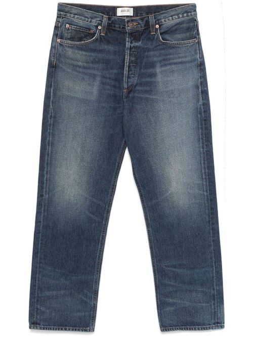 Indigo blue cotton washed denim AGOLDE | A642C1206ILMN