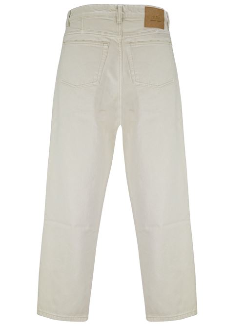 Off-white cotton denim Ami | HTR103.CO0037150