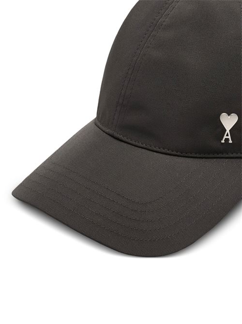 Cappello nero con logo sul lato Ami | UCP018.PA0007001