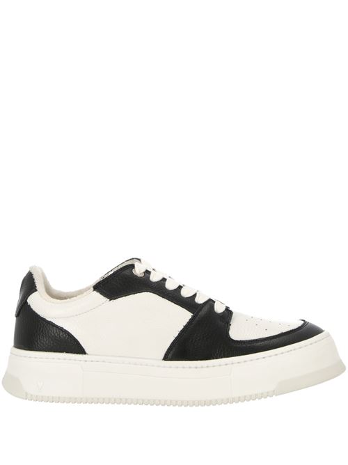 Sneakers in pelle bianca e nera Ami | USN429.CV0002101