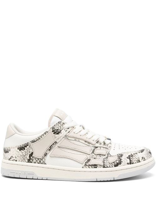 Sneakers effetto coccodrillo AMIRI | AMFOSR1056ALABASTER