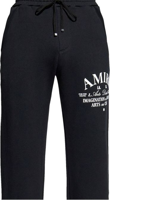 Pantalone con stampa del logo AMIRI | AMJYSP1027BLACK