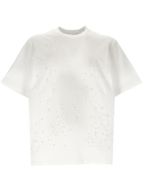 optical white cotton t-shirt AMIRI | AMJYTE1059WHITE