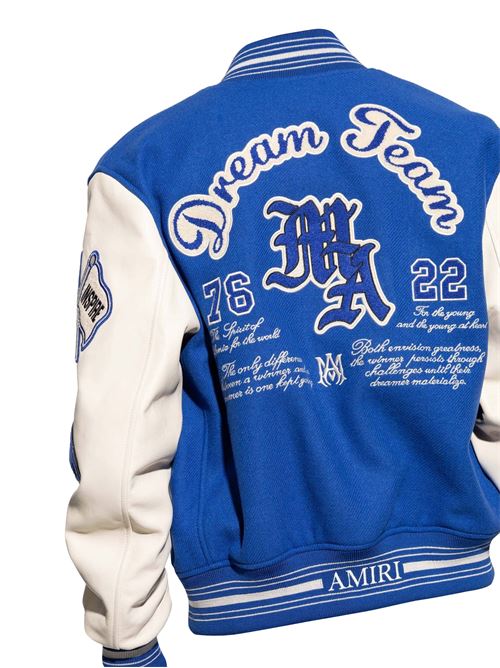 Giacca Dream Team Varsity AMIRI | AMOUVY1008BLUE