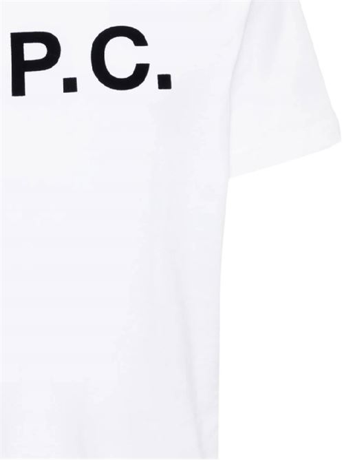 T-shirt con logo A.P.C. | COHBMM26384TAE