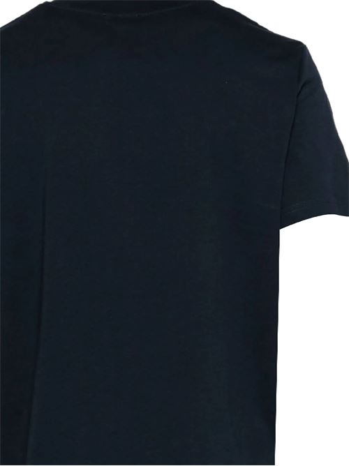 T-shirt nera con logo A.P.C. | COHBMM26384TIQ