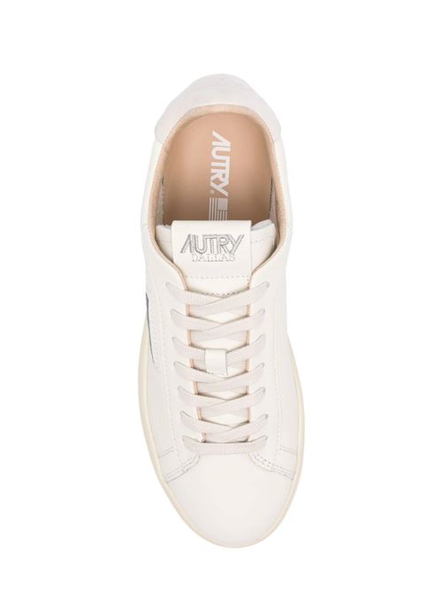 DALLAS LOW SNEAKERS IN WHITE LEATHER Autry | ADLMMR01MSH/MSH