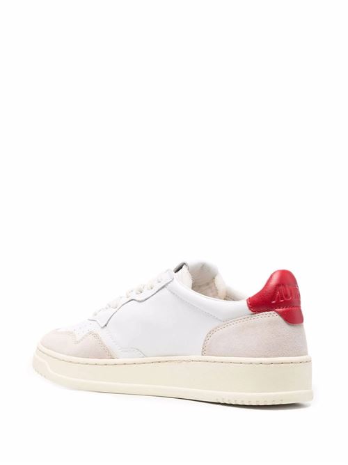 Sneakers con pannelli a contrasto Autry | AULMLS43WHT/RED