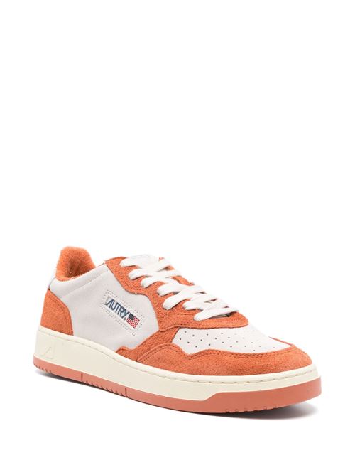 Sneakersa in pelle scamosciata AUTRY | AULMSH11TERRACOTTA