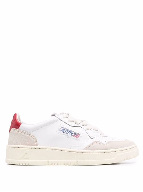 Sneakers con logo Autry | AULWLS43WHT/RED